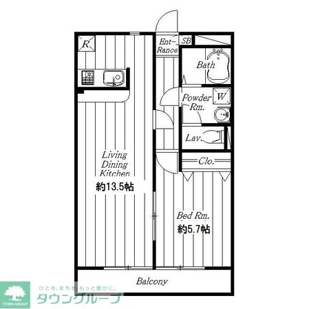 アムールetoileの物件間取画像